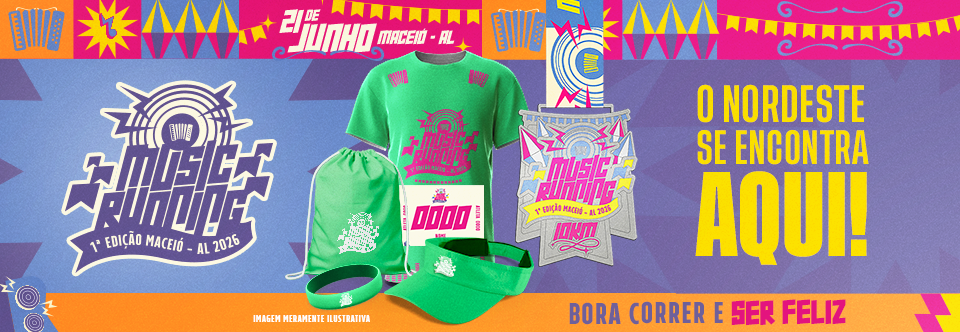 Music Running em Maceió/AL · 21 de junho · O Nordeste se encontra aqui